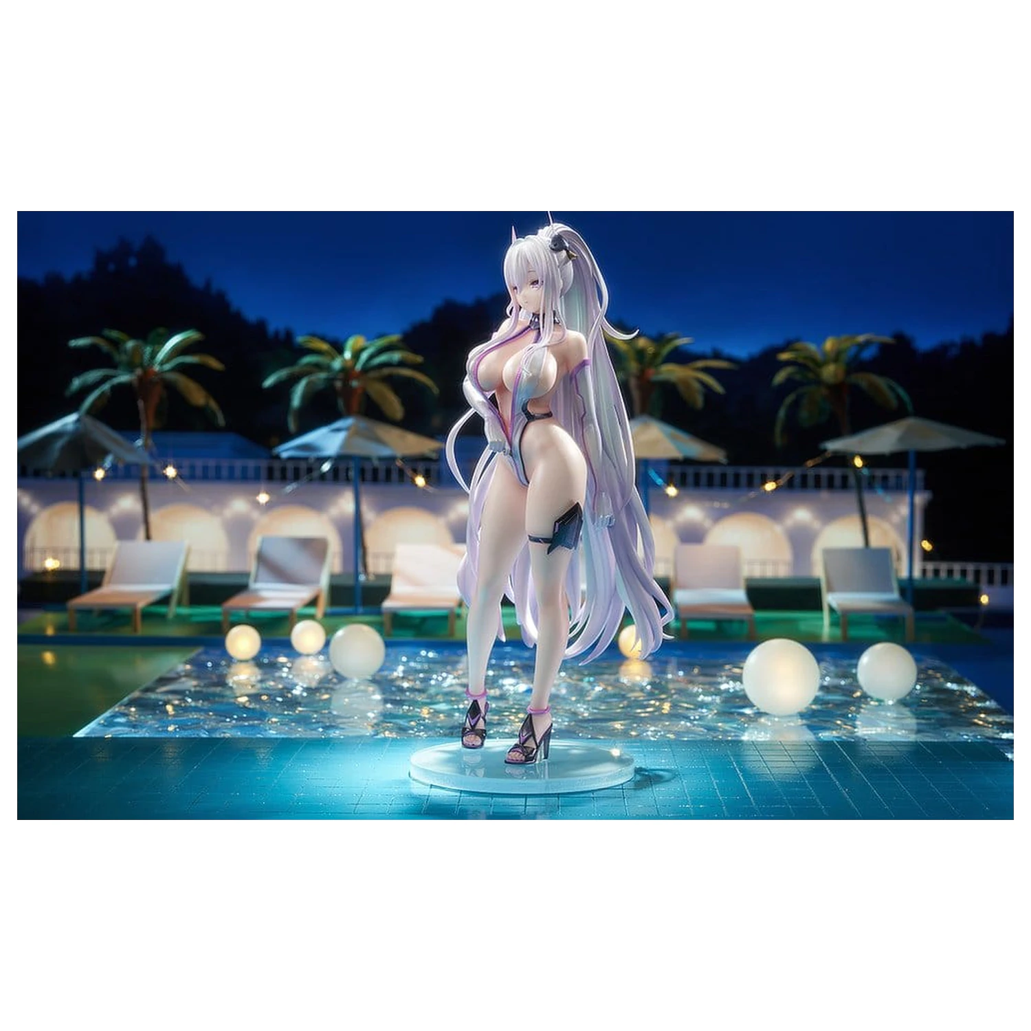 Azur Lane figurina PVC 1/6 Kearsarge Nightpool 28 cm poza produsului