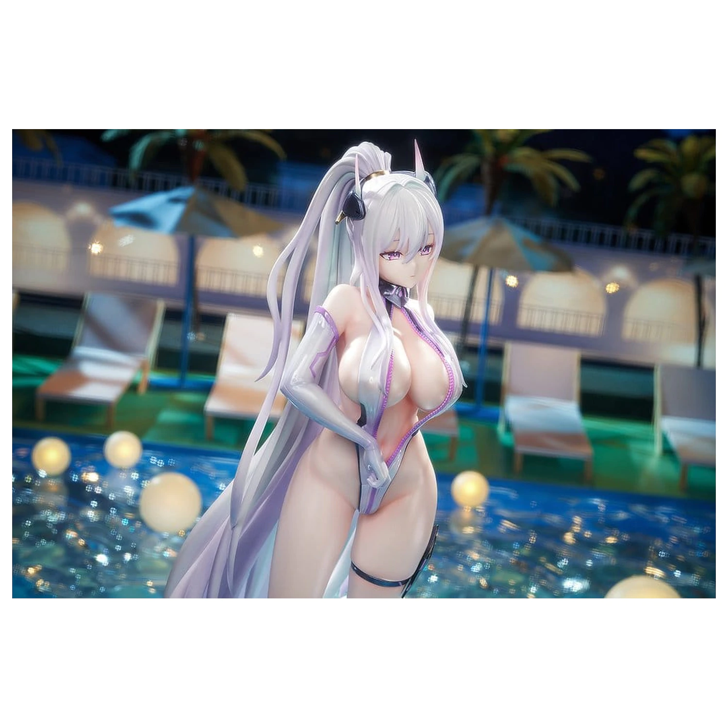 Azur Lane figurina PVC 1/6 Kearsarge Nightpool 28 cm poza produsului