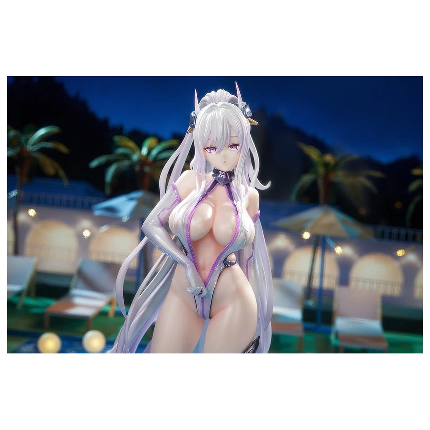 Azur Lane figurina PVC 1/6 Kearsarge Nightpool 28 cm poza produsului