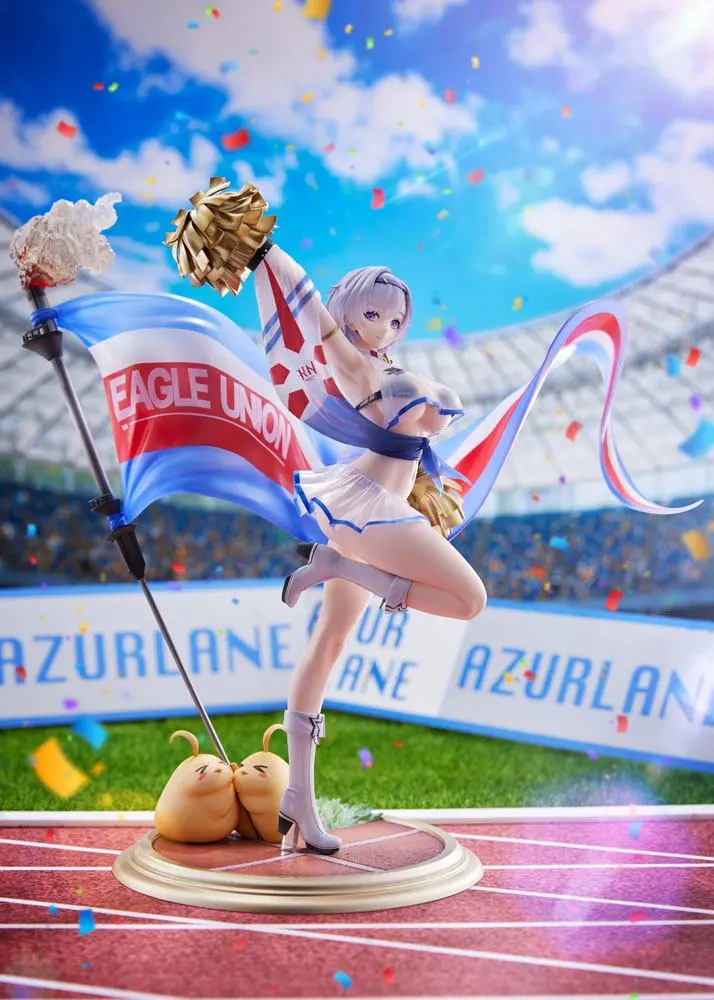 Azur Lane Statuie 1/6 Lane Reno Biggest Little Cheerleader Limited Edition 31 cm poza produsului