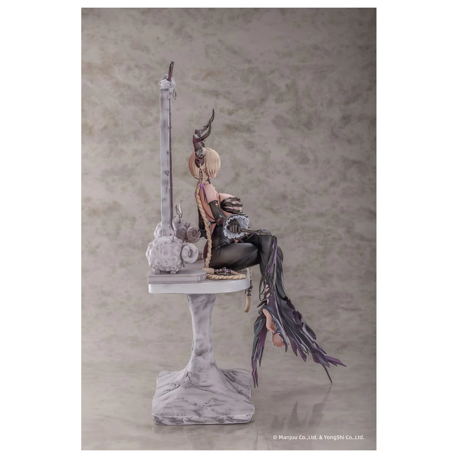 Azur Lane Statuie PVC 1/6 Owari: My Wish is For Love Expantion Edition A (Legs Spread) 40 cm poza produsului