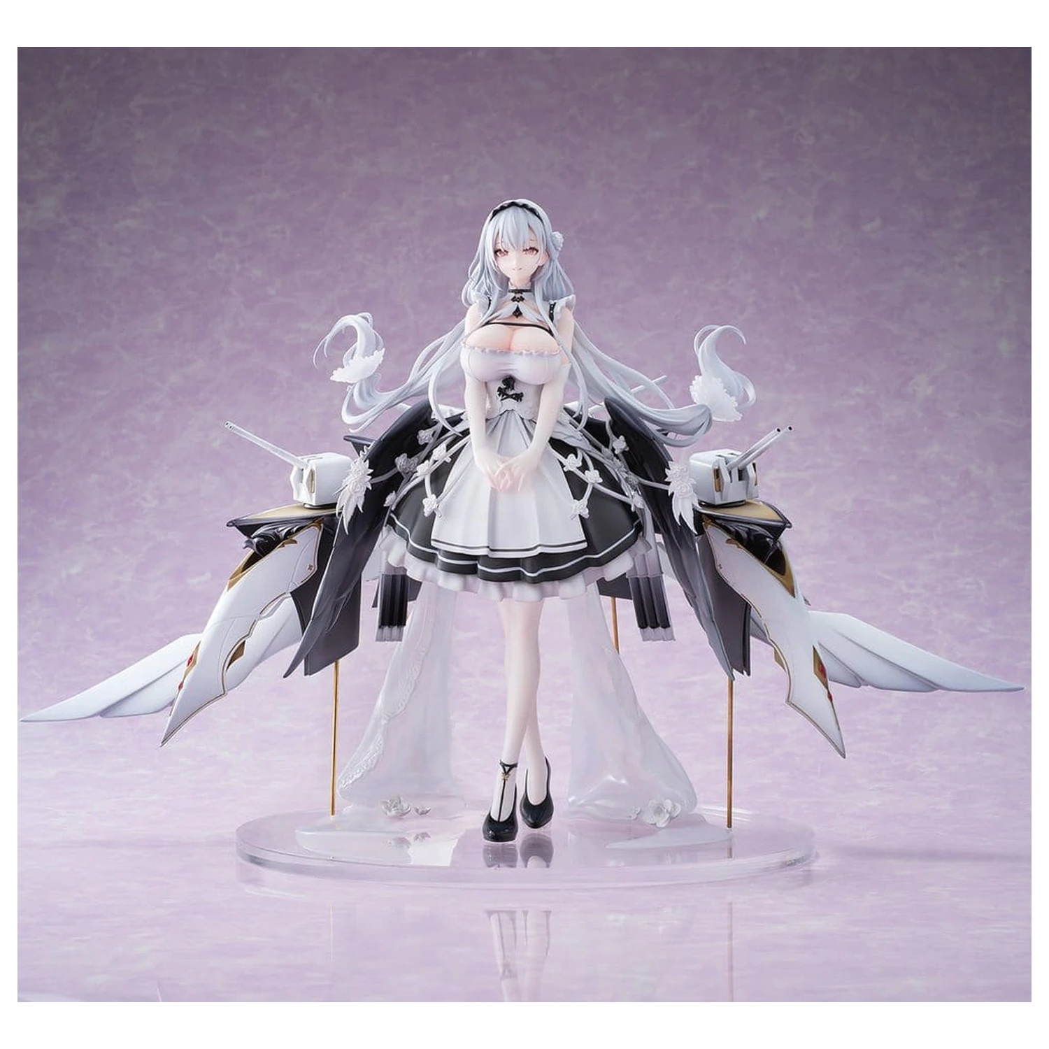 Azur Lane figurina PVC 1/6 Shira Heavy Armament Ver. 26 cm poza produsului