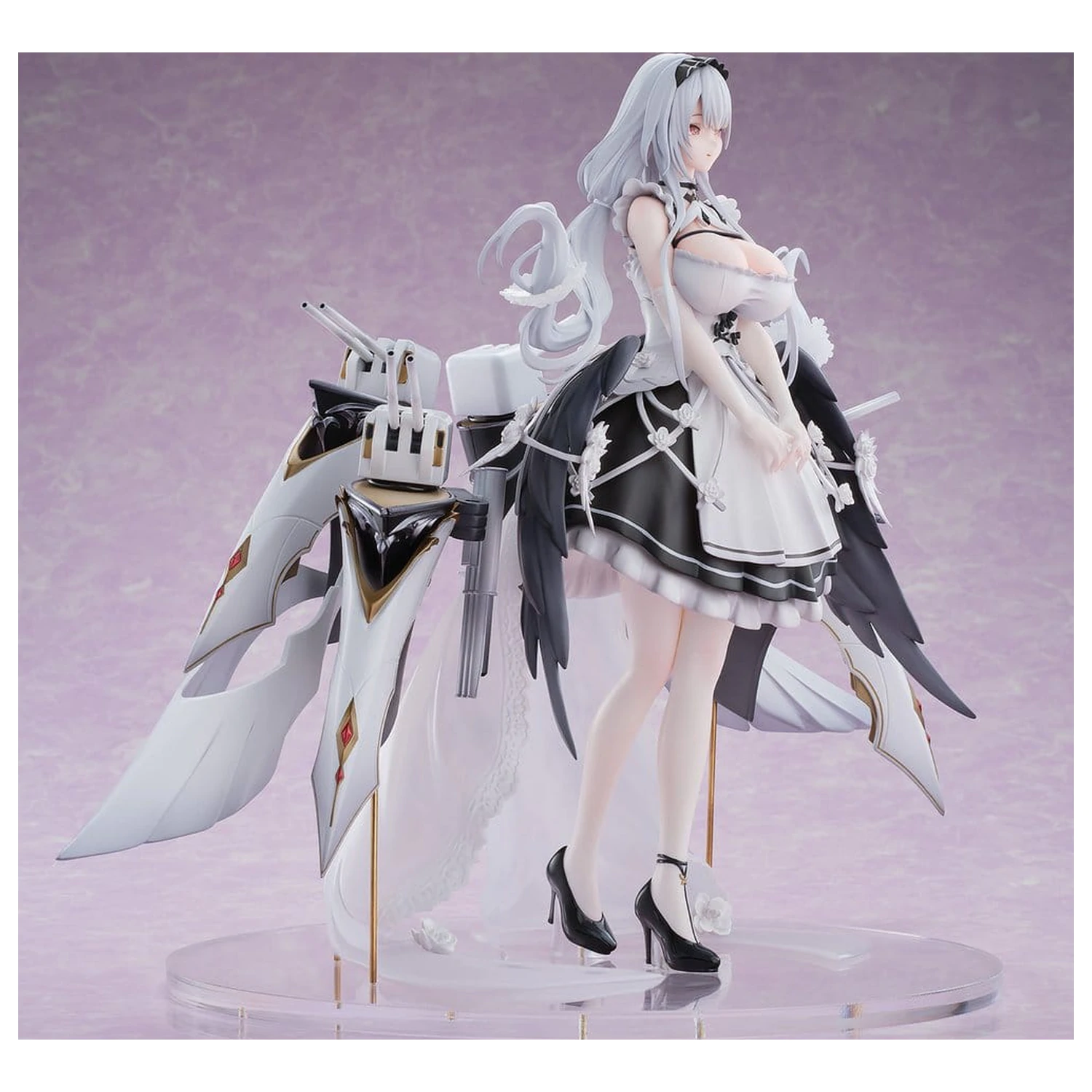 Azur Lane figurina PVC 1/6 Shira Heavy Armament Ver. 26 cm poza produsului