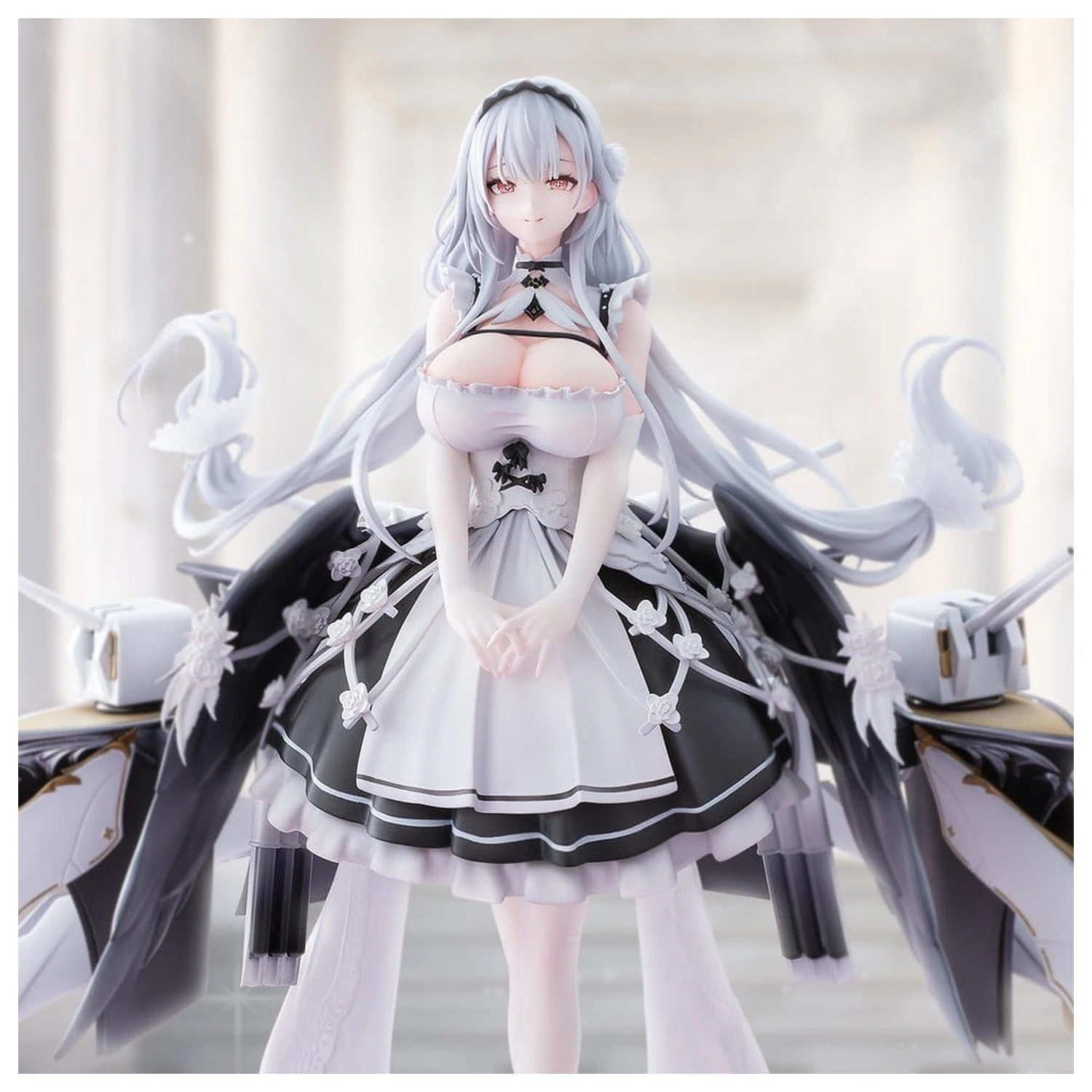 Azur Lane figurina PVC 1/6 Shira Heavy Armament Ver. 26 cm poza produsului