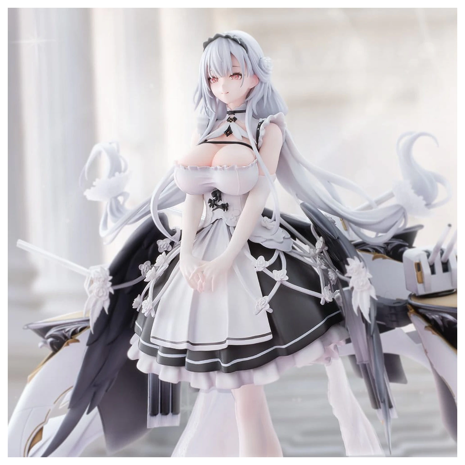 Azur Lane figurina PVC 1/6 Shira Heavy Armament Ver. 26 cm poza produsului