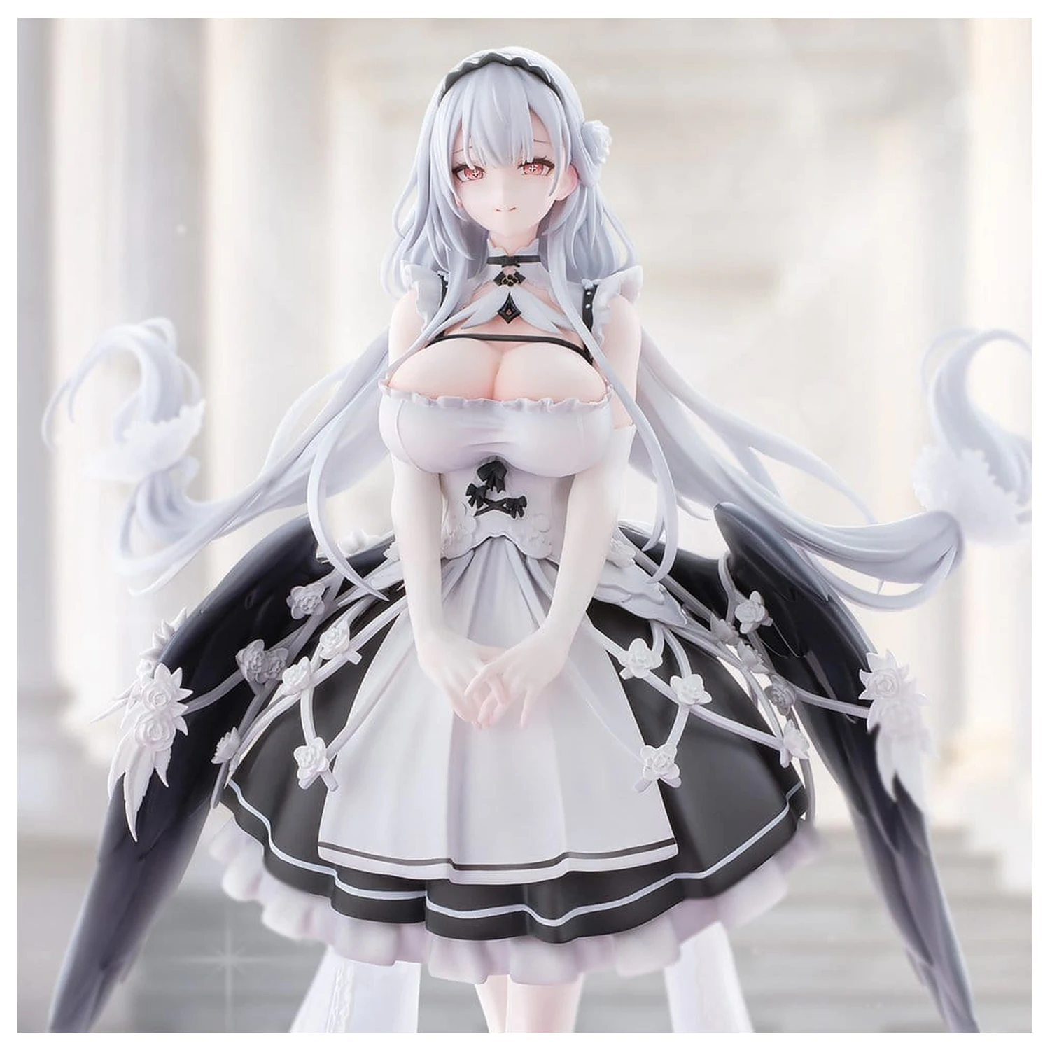 Azur Lane PVC Figurina 1/6 Shira Light Equipment Ver. 26 cm poza produsului