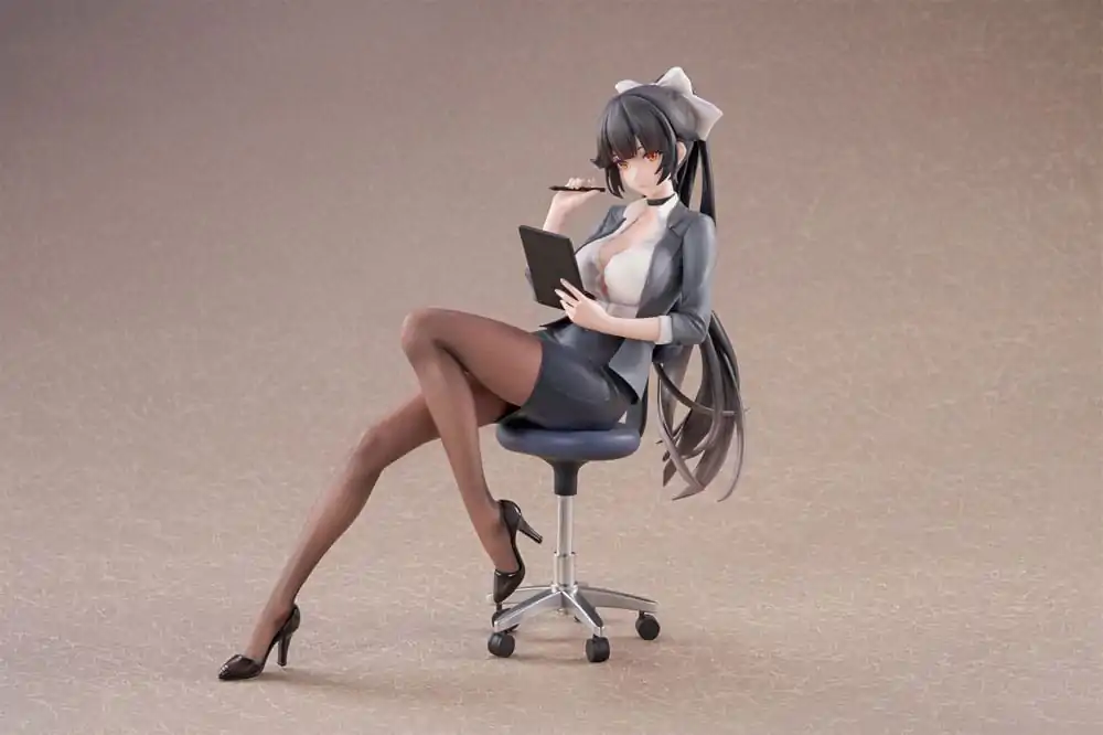 Azur Lane statuie PVC 1/6 Takao Ofiice Lady Ver. 18 cm poza produsului