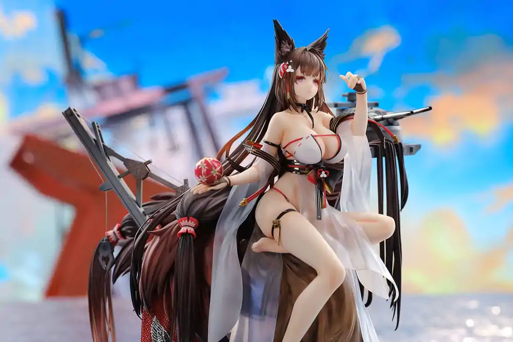 Statuie PVC Azur Lane 1/7 Amagi Wending Waters Serene Lotus Ver. 25 cm poza produsului