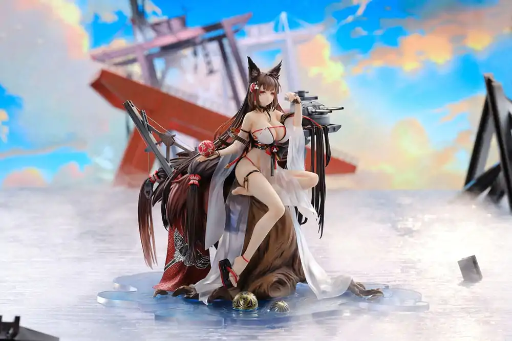 Statuie PVC Azur Lane 1/7 Amagi Wending Waters Serene Lotus Ver. 25 cm poza produsului