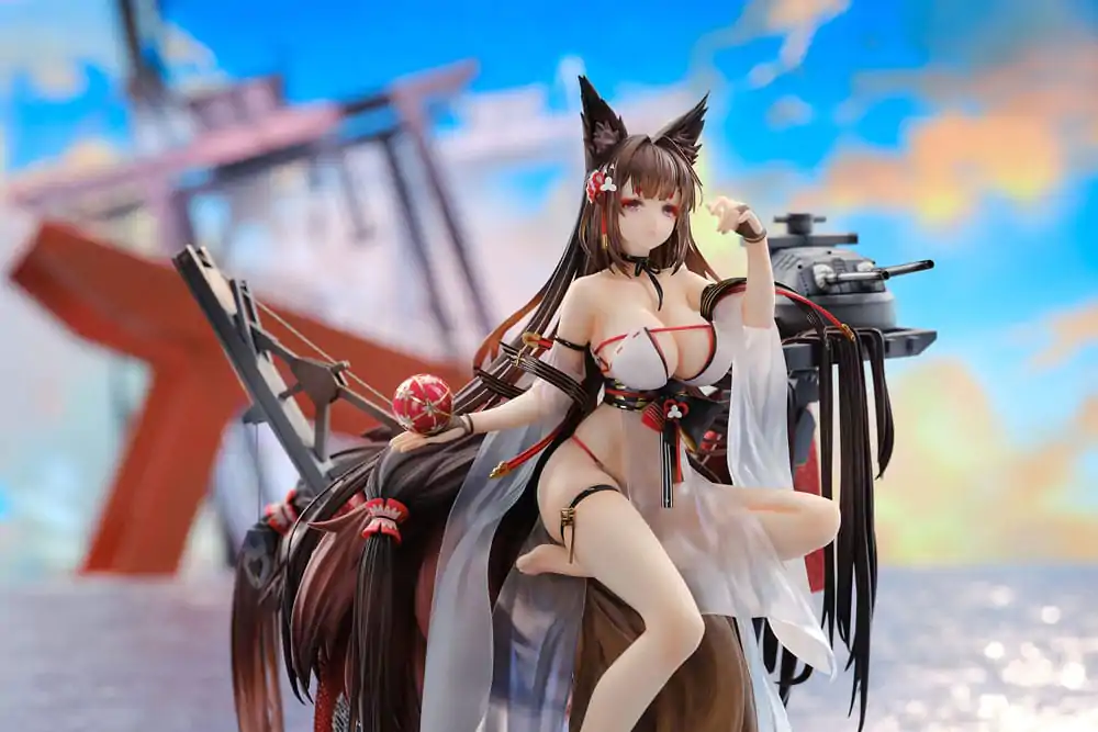 Statuie PVC Azur Lane 1/7 Amagi Wending Waters Serene Lotus Ver. 25 cm poza produsului