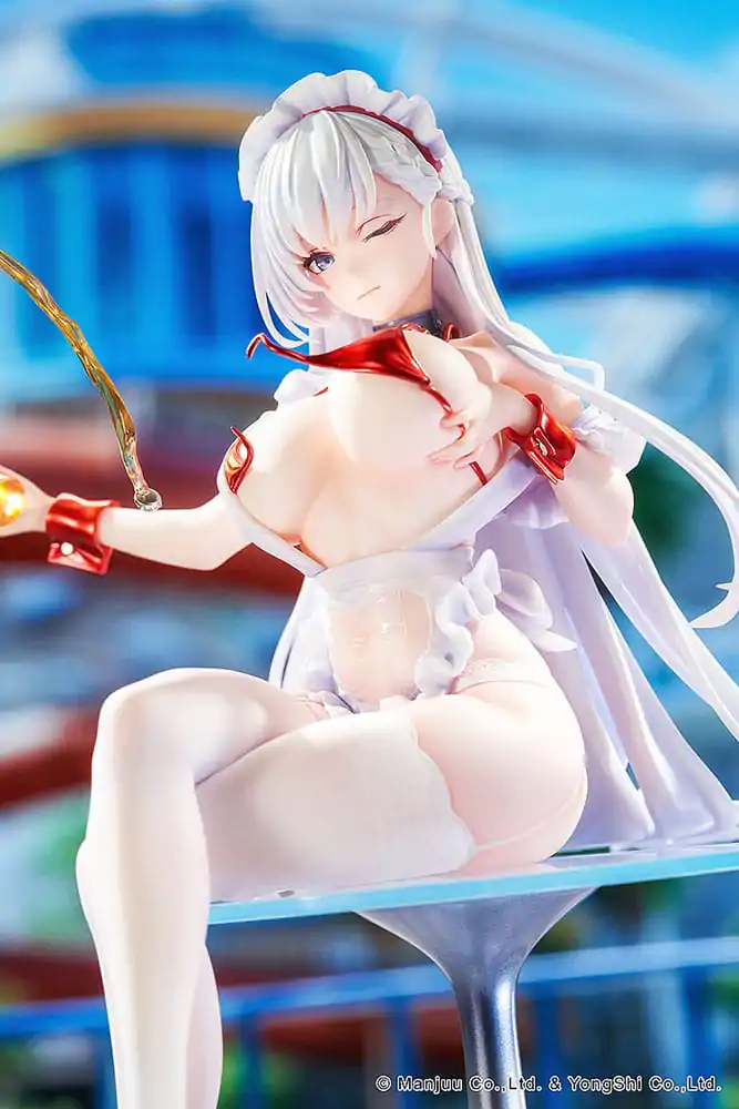 Azur Lane statuie PVC 1/7 Belfast: Blissful Service Ver. 25 cm poza produsului