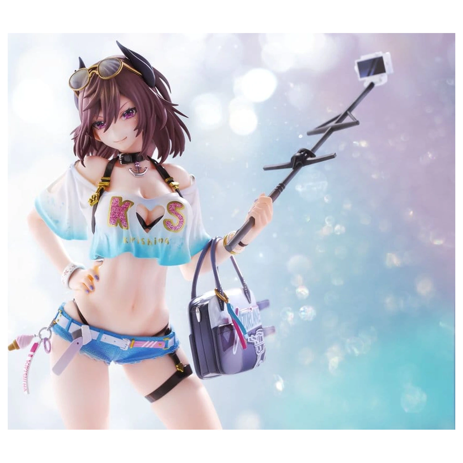 Azur Lane Figurina PVC 1/7 Kirishima Bravely Summer TF edition 28 cm poza produsului