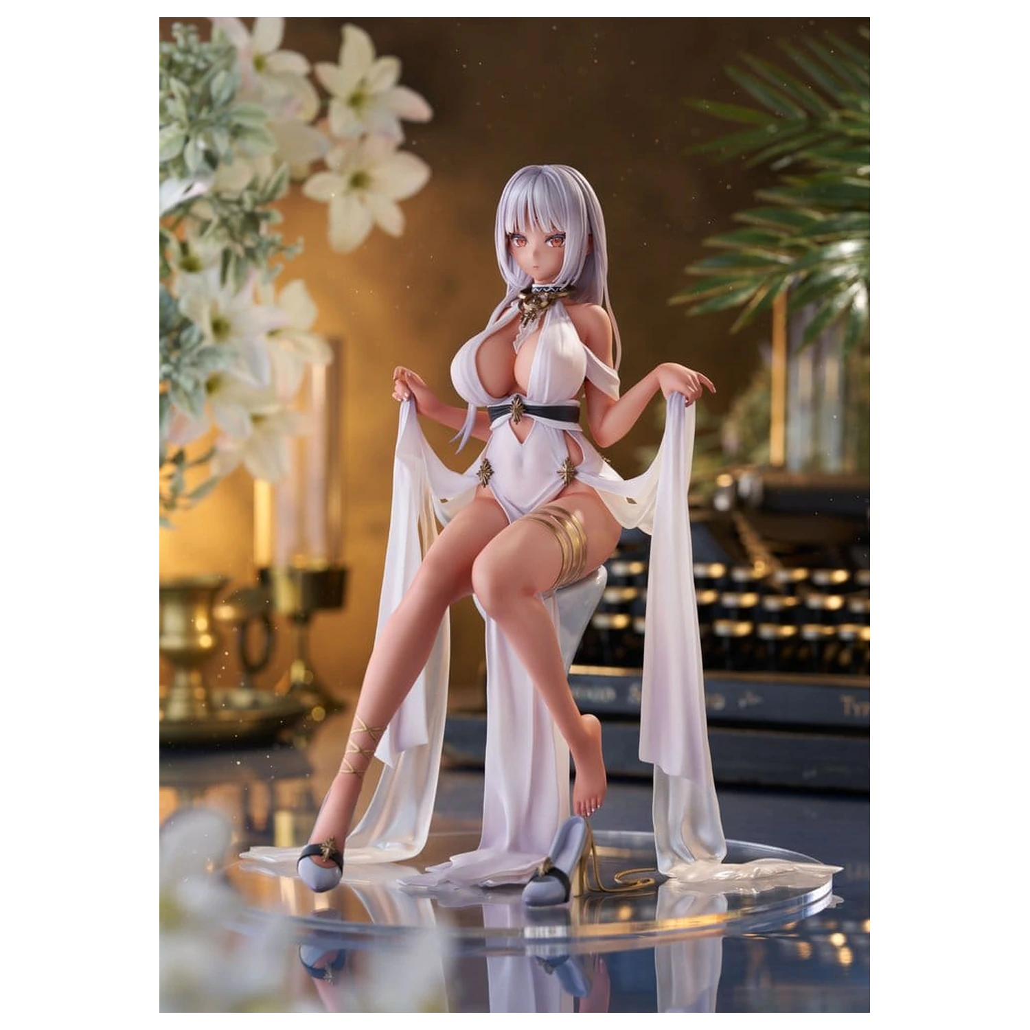 Azur Lane Figurina PVC 1/7 Massachusetts - Dressed to Impress - AmiAmi Limited Edition 23 cm poza produsului