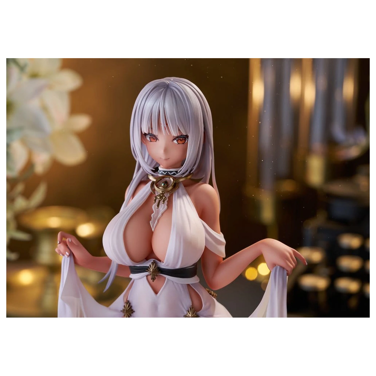 Azur Lane Figurina PVC 1/7 Massachusetts - Dressed to Impress - AmiAmi Limited Edition 23 cm poza produsului