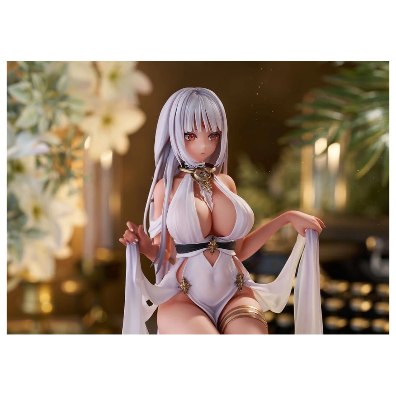 Azur Lane Figurina PVC 1/7 Massachusetts - Dressed to Impress - AmiAmi Limited Edition 23 cm poza produsului