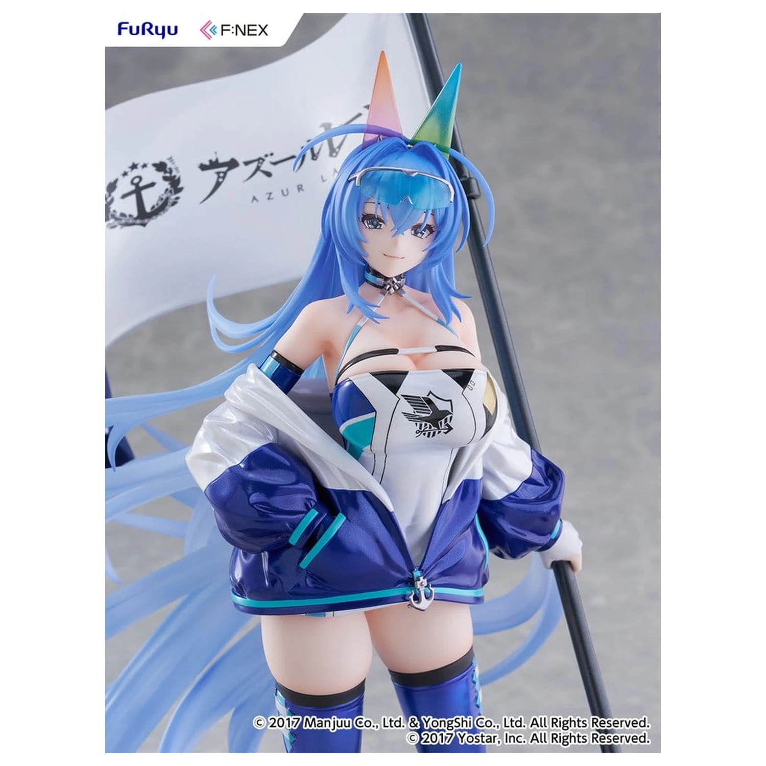 Azur Lane Figurina PVC 1/7 New Jersey IRF2024 Ver. 30 cm poza produsului