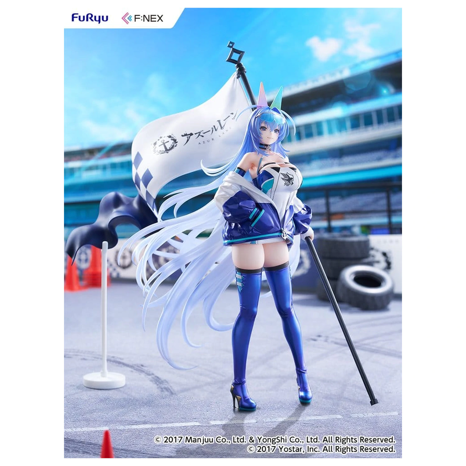Azur Lane Figurina PVC 1/7 New Jersey IRF2024 Ver. 30 cm poza produsului