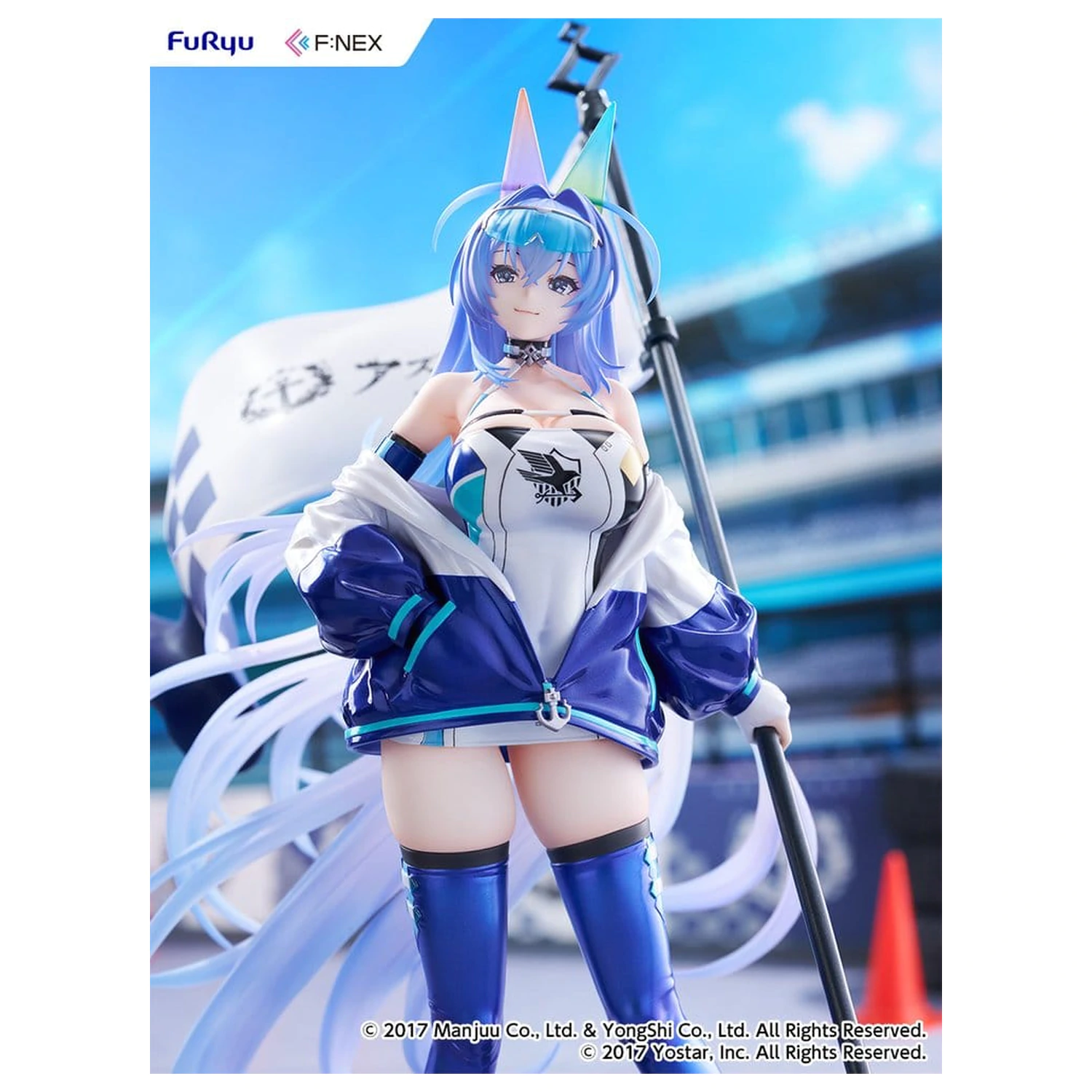 Azur Lane Figurina PVC 1/7 New Jersey IRF2024 Ver. 30 cm poza produsului