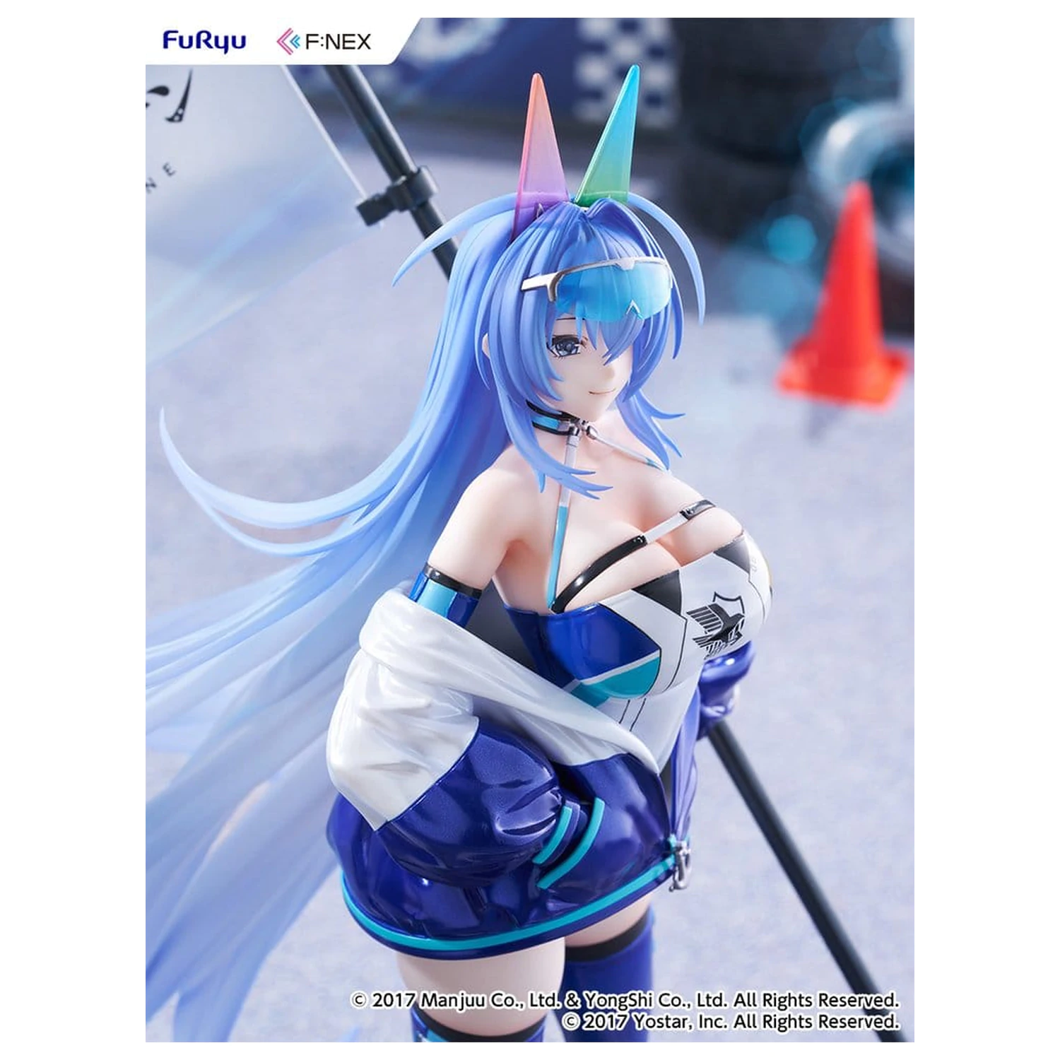 Azur Lane Figurina PVC 1/7 New Jersey IRF2024 Ver. 30 cm poza produsului