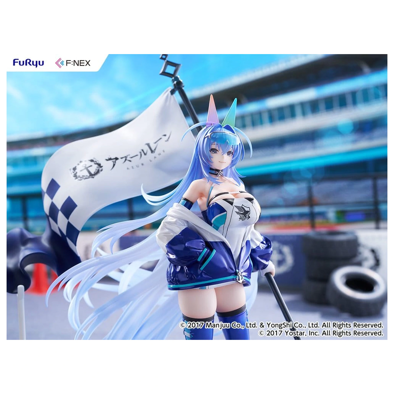 Azur Lane Figurina PVC 1/7 New Jersey IRF2024 Ver. 30 cm poza produsului