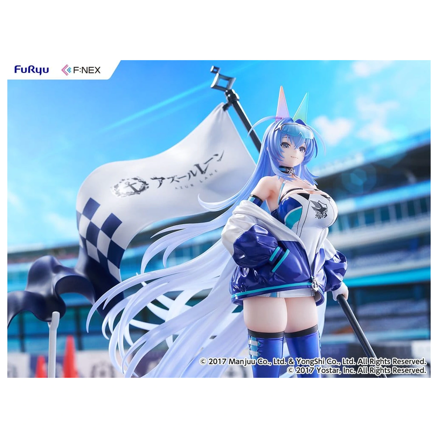 Azur Lane Figurina PVC 1/7 New Jersey IRF2024 Ver. 30 cm poza produsului