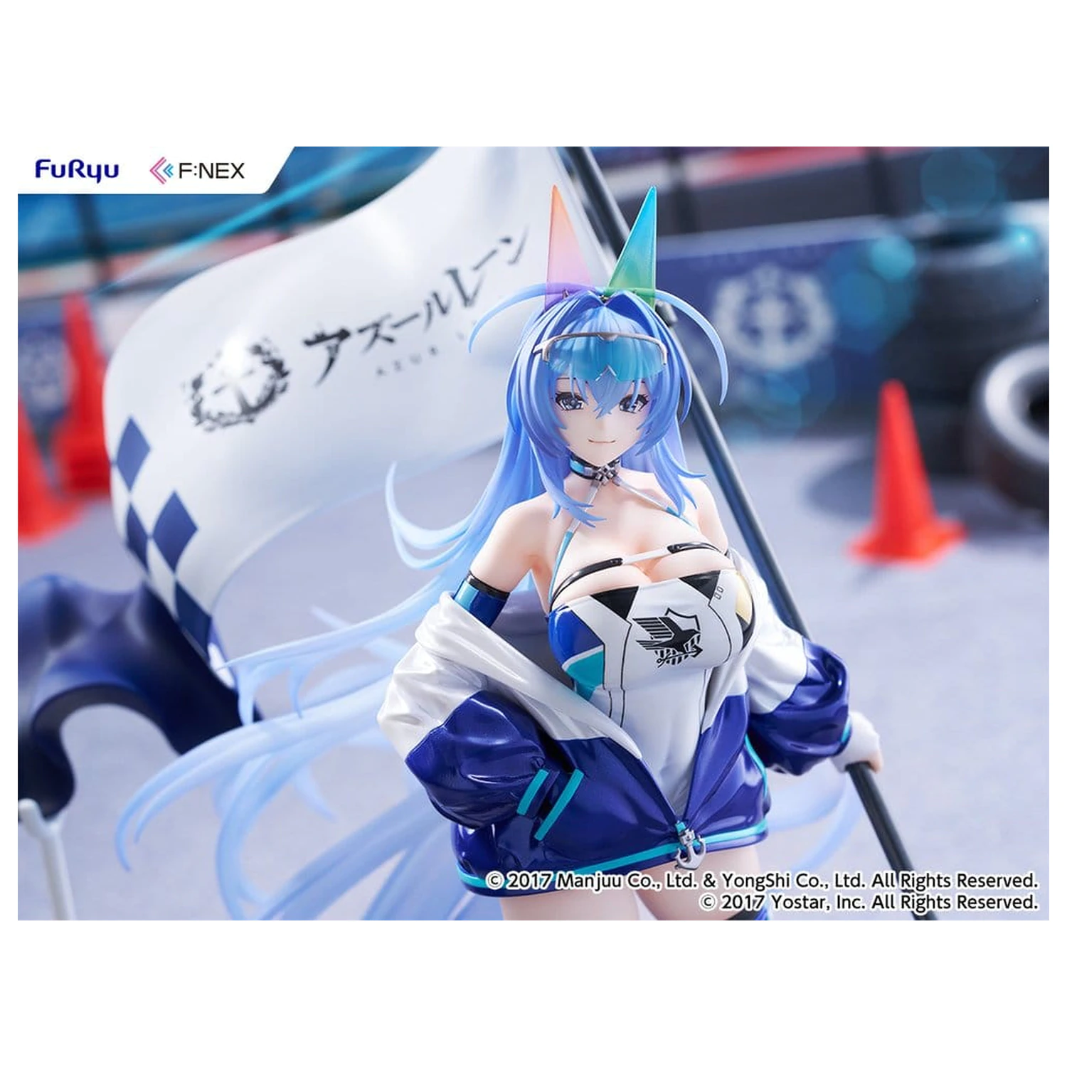 Azur Lane Figurina PVC 1/7 New Jersey IRF2024 Ver. 30 cm poza produsului
