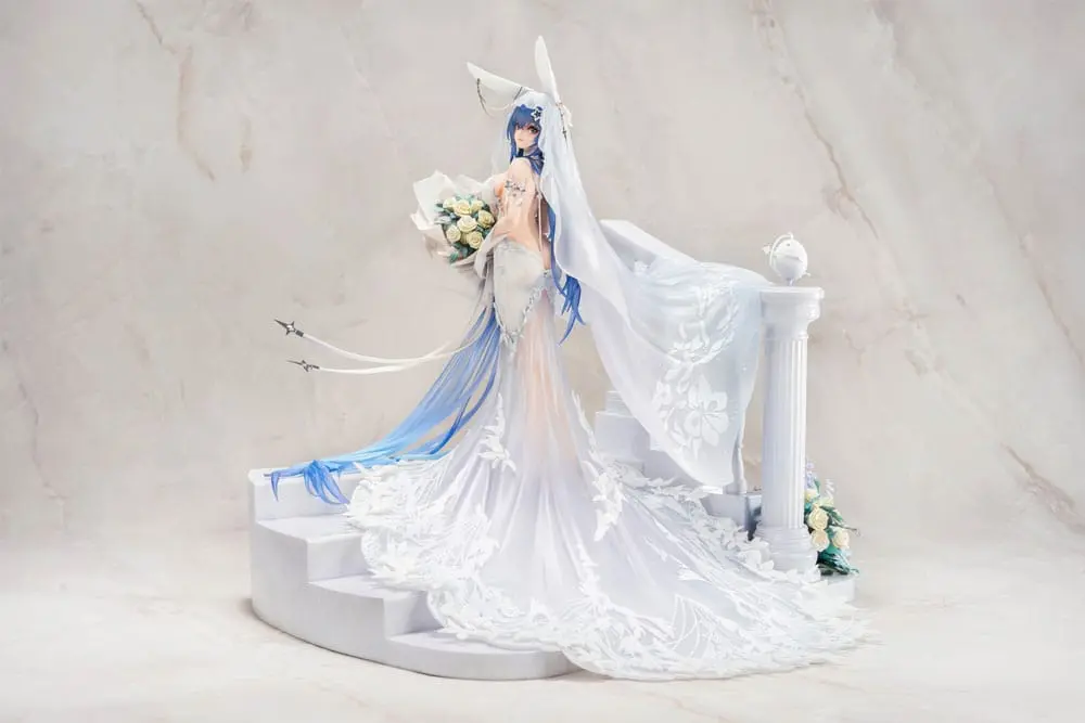 Azur Lane Statuie PVC 1/7 New Jersey Snow-White Ceremony Ver. 35 cm poza produsului