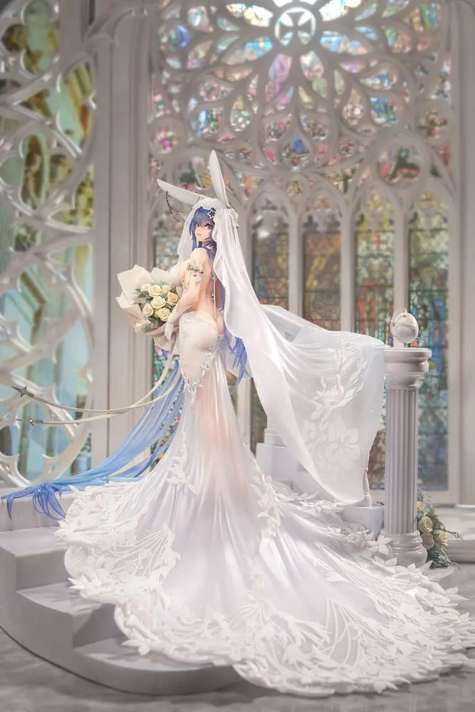 Azur Lane Statuie PVC 1/7 New Jersey Snow-White Ceremony Ver. 35 cm poza produsului
