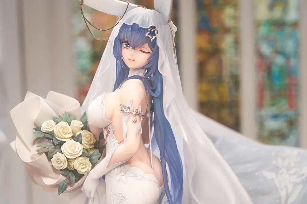 Azur Lane Statuie PVC 1/7 New Jersey Snow-White Ceremony Ver. 35 cm poza produsului