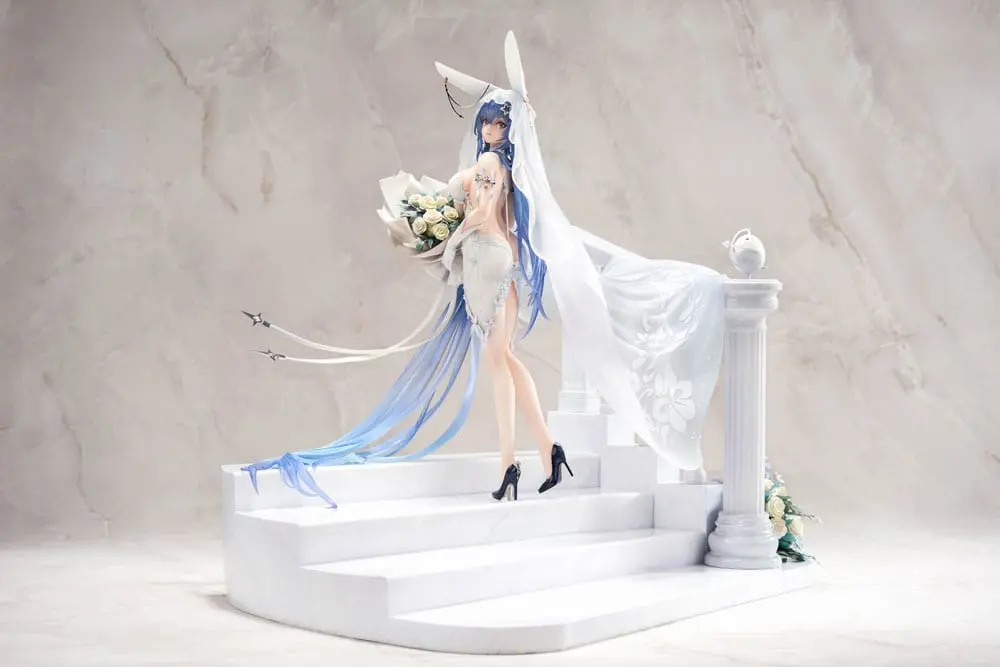 Azur Lane Statuie PVC 1/7 New Jersey Snow-White Ceremony Ver. 35 cm poza produsului