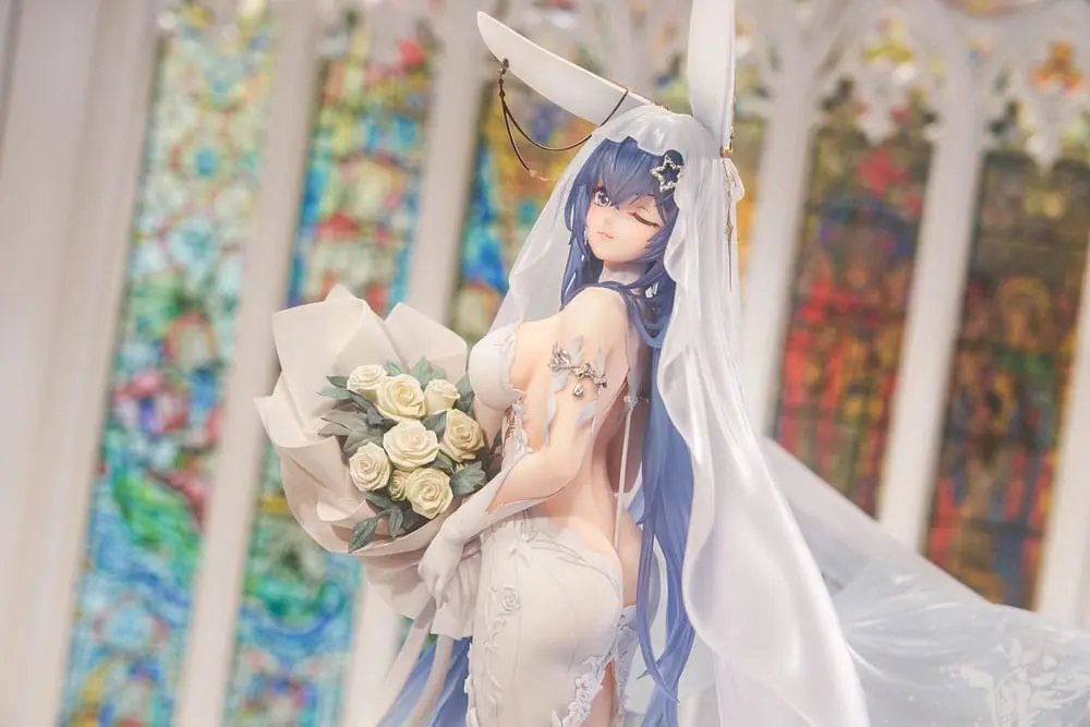 Azur Lane Statuie PVC 1/7 New Jersey Snow-White Ceremony Ver. 35 cm poza produsului
