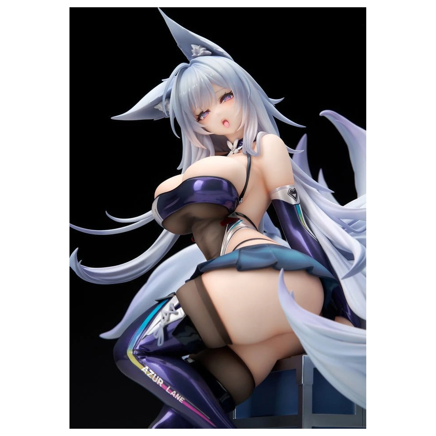 Azur Lane figurina PVC 1/7 Shinano Moonlit Chrome Ver. Acrylic Special Edition cu display 25 cm poza produsului