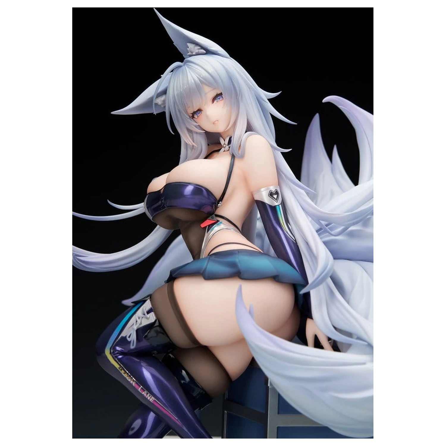 Azur Lane figurina PVC 1/7 Shinano Moonlit Chrome Ver. Acrylic Special Edition cu display 25 cm poza produsului