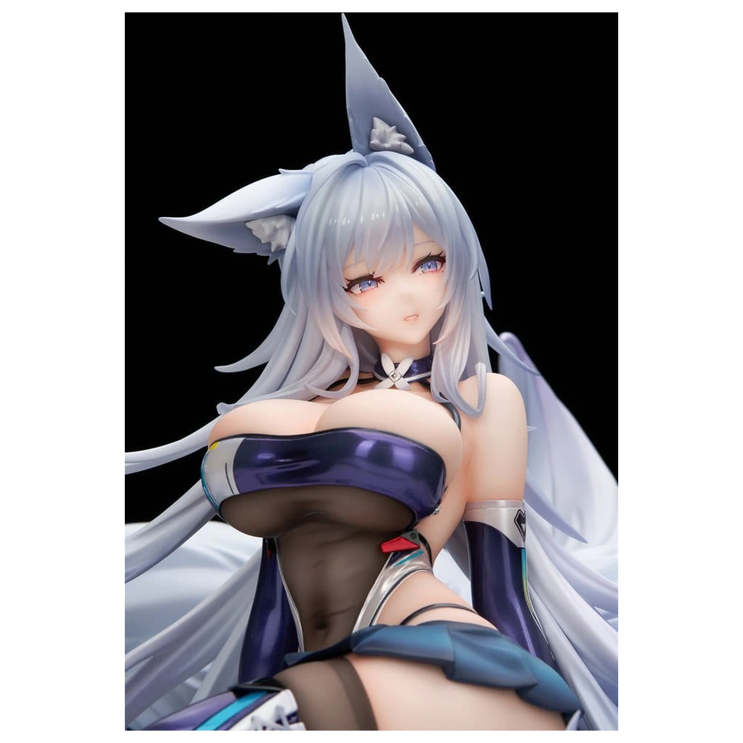 Azur Lane figurina PVC 1/7 Shinano Moonlit Chrome Ver. Acrylic Special Edition cu display 25 cm poza produsului