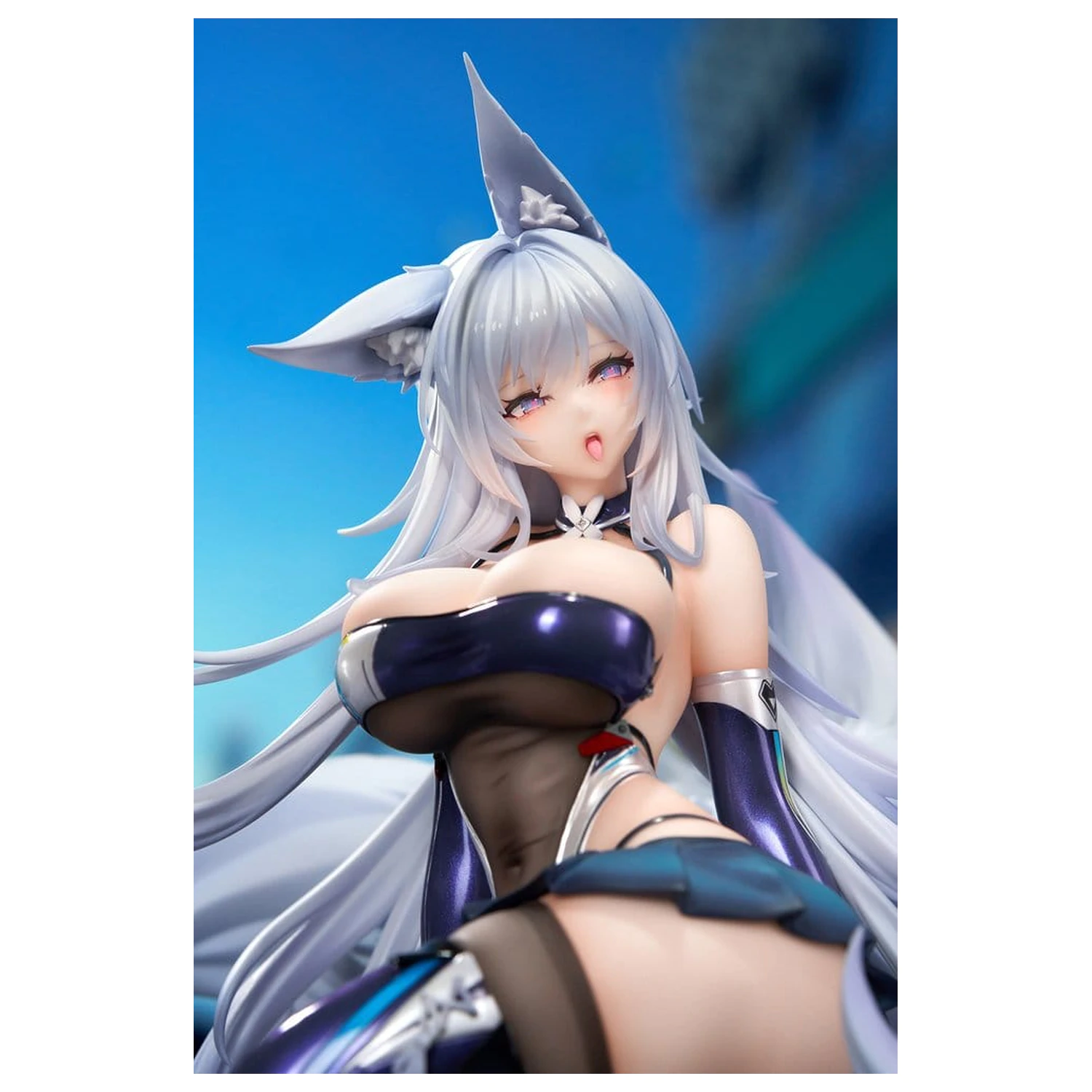 Azur Lane figurina PVC 1/7 Shinano Moonlit Chrome Ver. Acrylic Special Edition cu display 25 cm poza produsului