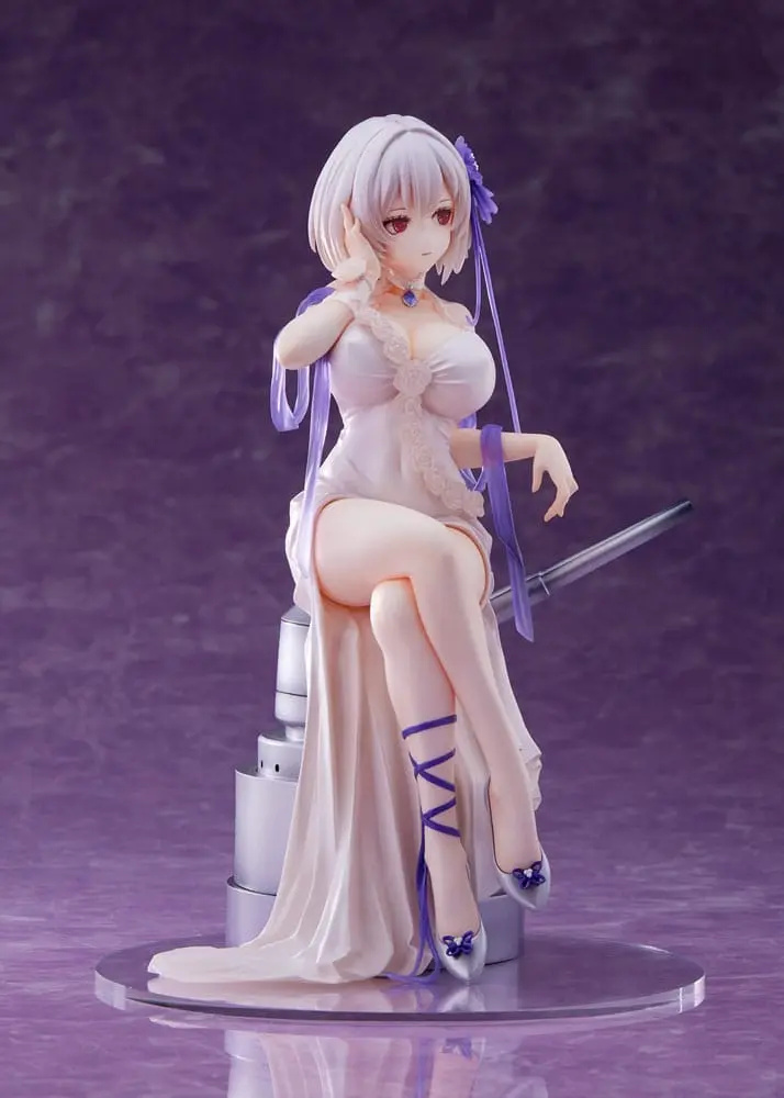 Azur Lane Statuie PVC 1/7 Sirius White Rose DT-163 22 cm poza produsului