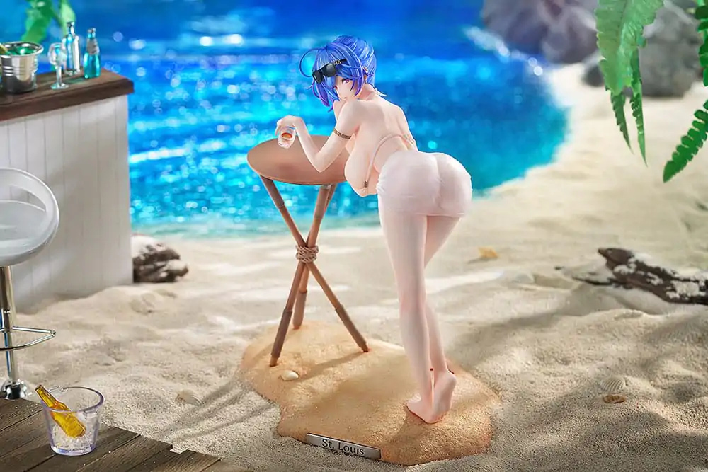 Azur Lane Statue 1/7 St. Louis: Swimsuit Ver. 19 cm Statuie poza produsului