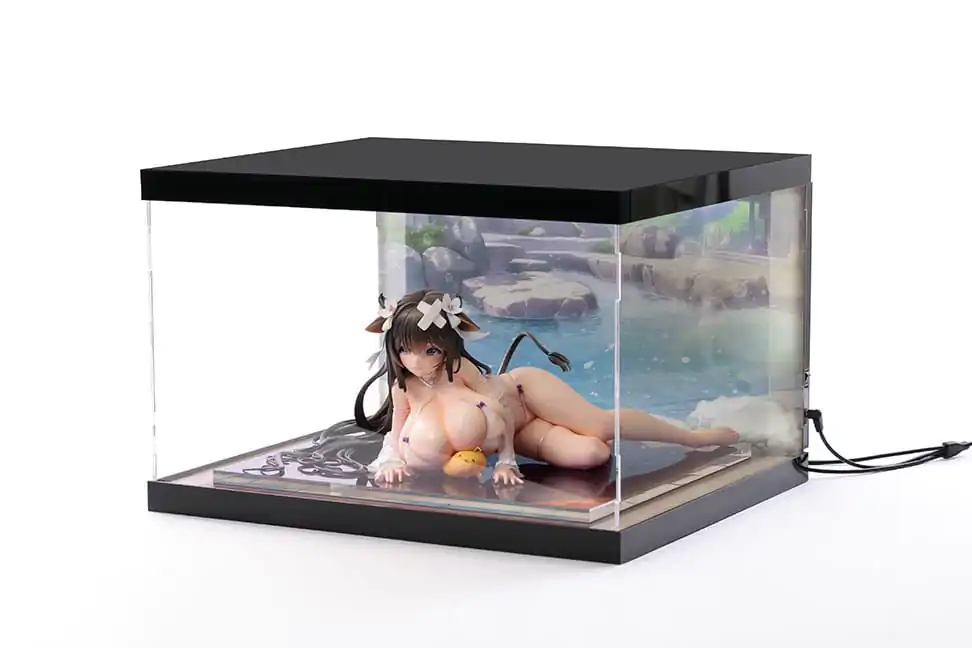 Vitrină acrilică cu iluminare Azur Lane pentru figurină Kashino Hot Springs Relaxation poza produsului