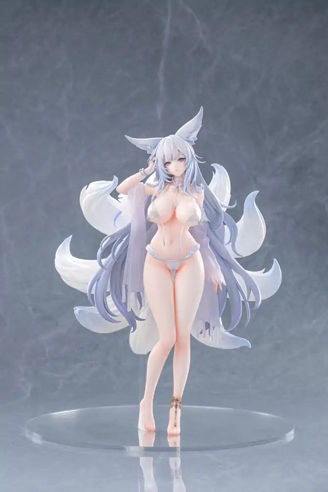 Azur Lane amiami x AniGame Statuie PVC 1/6 Shinano Dreamy White Sands Ver. 30 cm poza produsului