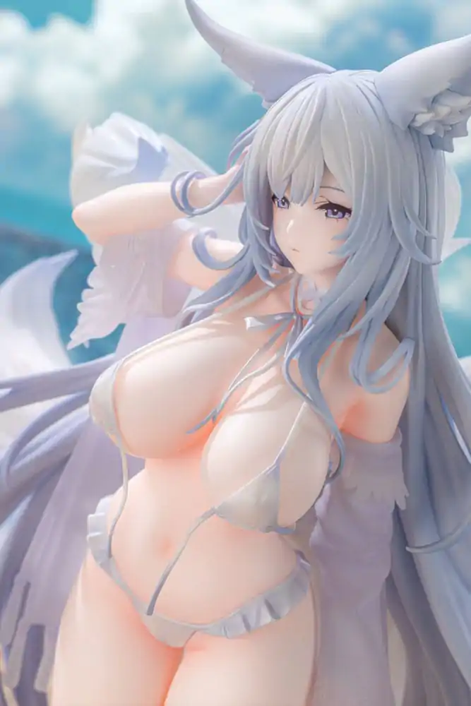 Azur Lane amiami x AniGame Statuie PVC 1/6 Shinano Dreamy White Sands Ver. 30 cm poza produsului