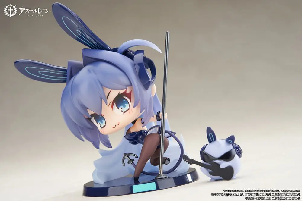 Azur Lane Statuie PVC Deformat JUUs Time Chibi New Jersey 8 cm poza produsului