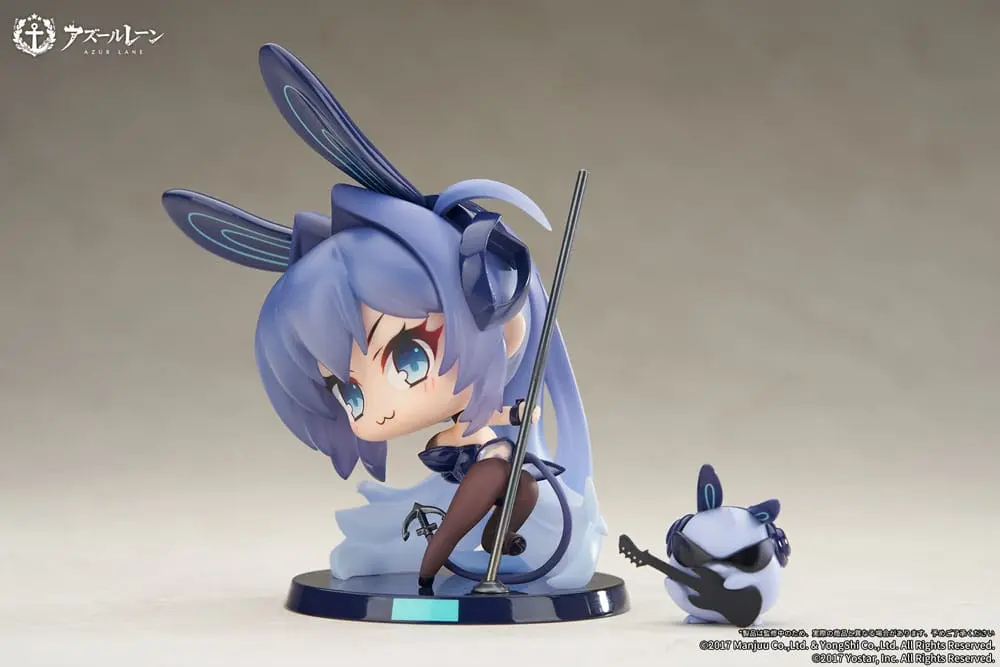 Azur Lane Statuie PVC Deformat JUUs Time Chibi New Jersey 8 cm poza produsului