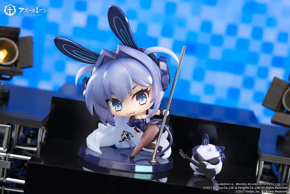 Azur Lane Statuie PVC Deformat JUUs Time Chibi New Jersey 8 cm poza produsului