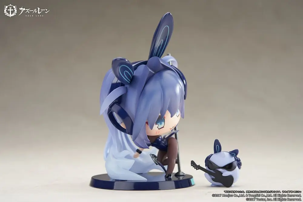 Azur Lane Statuie PVC Deformat JUUs Time Chibi New Jersey 8 cm poza produsului