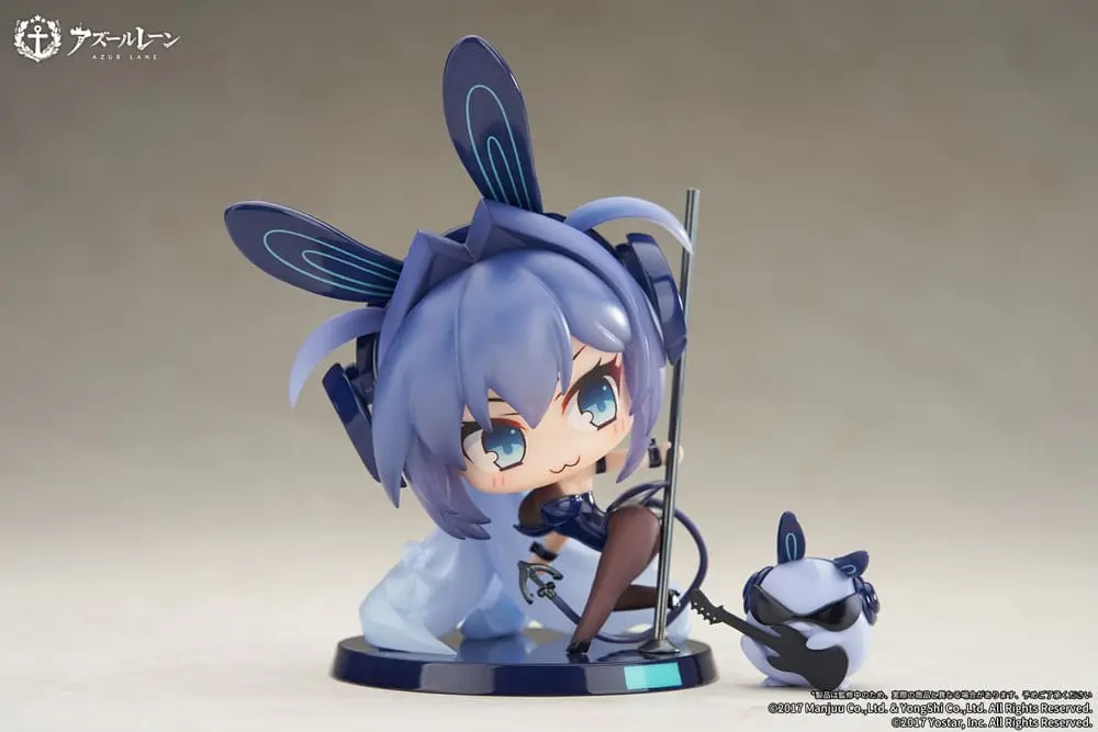 Azur Lane Statuie PVC Deformat JUUs Time Chibi New Jersey 8 cm poza produsului