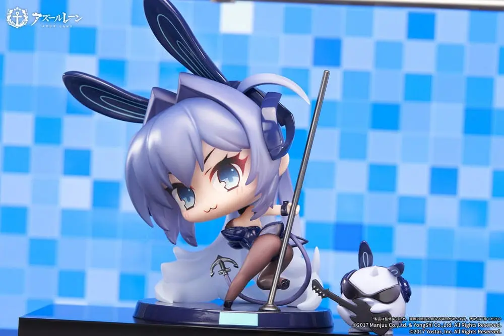 Azur Lane Statuie PVC Deformat JUUs Time Chibi New Jersey 8 cm poza produsului