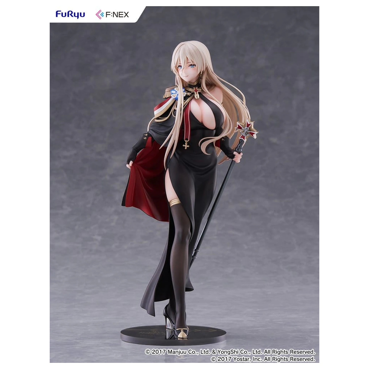 Azur Lane F:NEX Figurina PVC 1/7 Bismarck Formal Dress Ver. 25 cm poza produsului