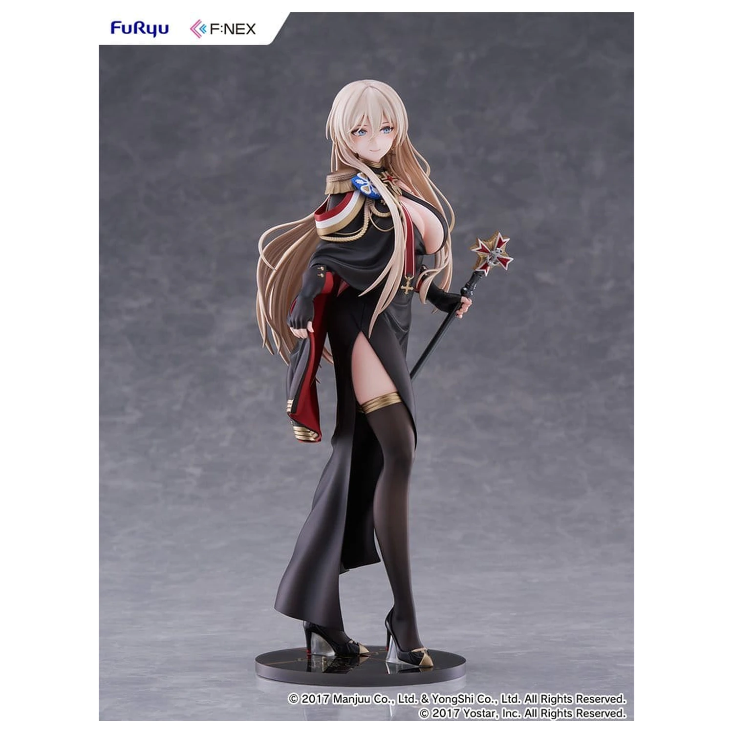 Azur Lane F:NEX Figurina PVC 1/7 Bismarck Formal Dress Ver. 25 cm poza produsului