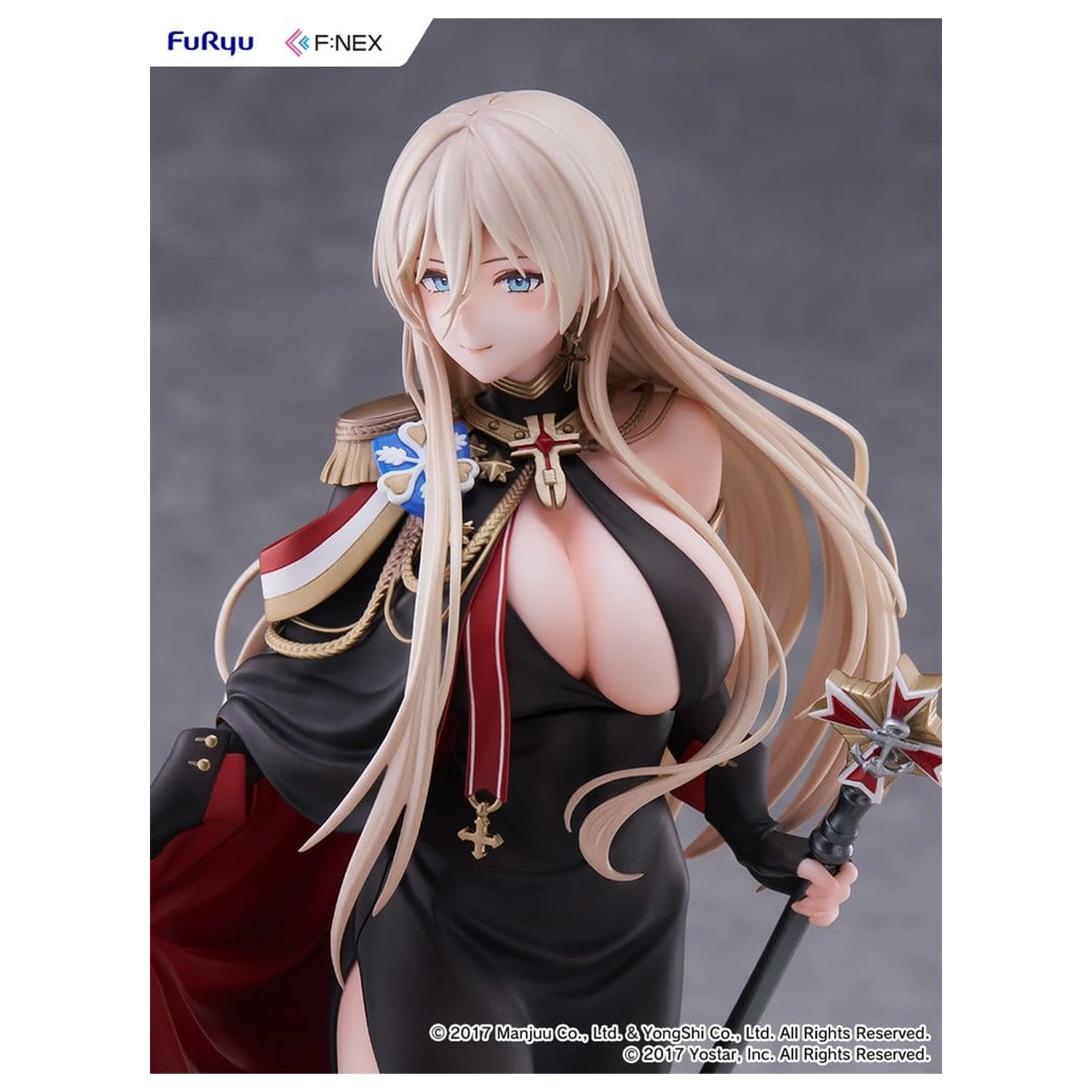 Azur Lane F:NEX Figurina PVC 1/7 Bismarck Formal Dress Ver. 25 cm poza produsului