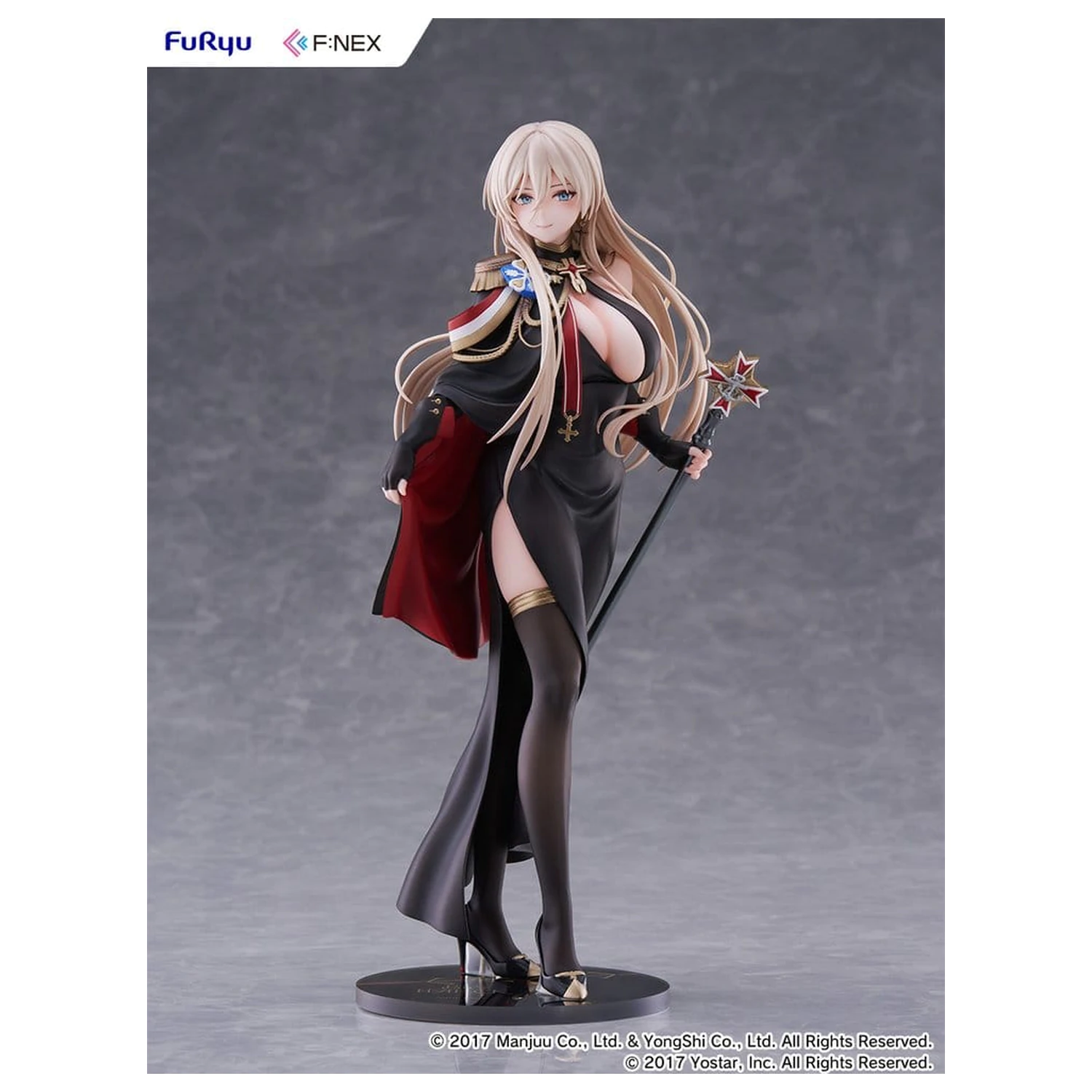 Azur Lane F:NEX Figurina PVC 1/7 Bismarck Formal Dress Ver. 25 cm poza produsului